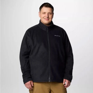 Columbia Interchange Black Zip Fleece Jacket